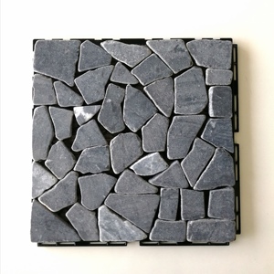 DIY 연동 야외 미끄럼 방지 메쉬 돌 갑판 타일 바닥 안뜰 정원 - Product Image 1