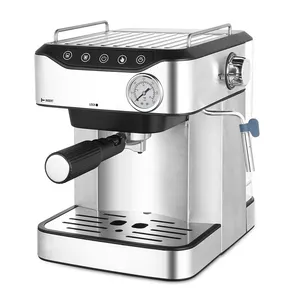 Mesin pembuat kopi Italia profesional penjualan terbaik Espresso otomatis penuh harga murah mesin pembuat kopi besar untuk rumah