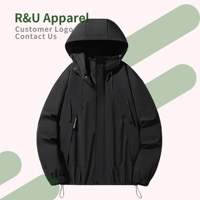 Blouson bomber imperméable coupe-vent à capuche, séchage rapide, respirant, fermeture éclair frontale, décontracté, unisexe, pour le printemps