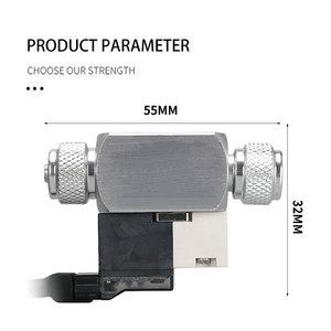 Valvola a solenoide silenziosa <span class=keywords><strong>Co2</strong></span> per acquario regolatore Dc 110V-220V a bassa temperatura <span class=keywords><strong>Co2</strong></span> acquario acquario valvola magnetica elettrica - Product Image 4