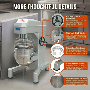 HM-60L 60L Batteur Mélangeur Planétaire Entièrement Automatique 10 Vitesses Qualité Supérieure pour <span class=keywords><strong>Boulangerie</strong></span> - Fournisseur d'Usine - Product Image 4