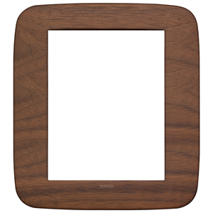 แผ่นวอลนัททรงสี่เหลี่ยมขนาด 18.5 ซม. สำหรับปลั๊กและเต้ารับ - Product Image 1