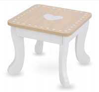 Ensemble de vanité pour enfants table et chaise vanité avec miroir comprenant plusieurs accessoires de maquillage coiffeuse de maquillage avec rangement