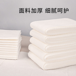 Serviettes de bain jetables, emballées individuellement, en gros, pour salons de beauté, hôtels, maisons d'hôtes et auberges ; épaisses et absorbantes - Product Image 3