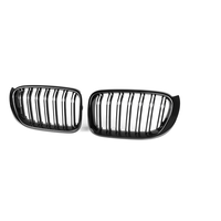 Calandre avant double lamelles noir brillant pour BMW X3 F25 LCI X4 F26 2014-2018 en ABS, vente en gros