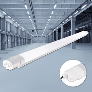 โคมไฟ LED แบบกันน้ำสำหรับลานจอดรถฉุกเฉิน ประหยัดพลังงาน  ผลิตตามสั่งจากโรงงาน  แบบ Tri-Proof และแบบ Linear Batten - Product Image 4