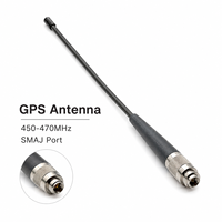 Antenne GPS 450-470 MHz, antenne mini GPS en métal de type « canard » pour radio interne Hi-target V96, antenne GPS QT450GS-1