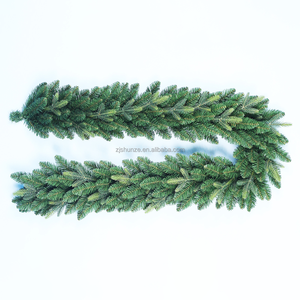 Guirlandes de Noël artificielles en <span class=keywords><strong>sapin</strong></span> mélangé PE & PVC Couronne d'épicé<span class=keywords><strong>a</strong></span> vert série PE - Product Image 1