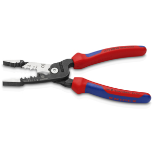 KNIPEX 13 72 200 <b>ME</b> Electricians' Multifunction Pliers, metric model, with multi-component handles, black, 200 mm - Product Image 2