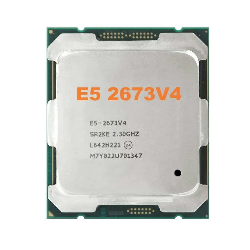 Fabrieksprijs Xeon Processor 2.3Ghz 20Core 135W Socket Lga 2011-3 Cpu E5 2673v4 Processor E5 2673 V4 Server Cpu