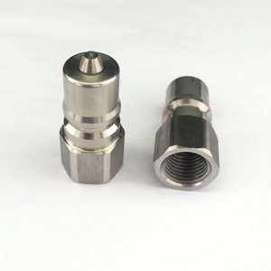 KZD 시리즈 1/4 "3/8" 빠른 분리 카펫 지팡이 청소를위한 스테인레스 스틸 황동 유압 빠른 커넥터 - Product Image 6