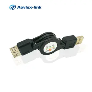 Usb Extension Cable USB Extension Cable Type A USB Retractable Cable Multiple Colour Easy To Carry Convenience And Beautiful