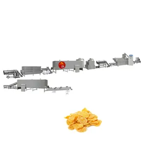 Jinan City Automatic Breakfast Cereal Making Machine Oat Flaking Machine Corn