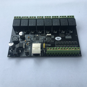 รีเลย์เครือข่าย8ช่องสวิตช์ควบคุมอีเธอร์เน็ต tcp/ip รีเลย์ Modbus TCP kingview PLC M105 - Product Image 1