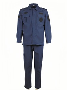 Chemise d'été blanche à manches courtes pour <span class=keywords><strong>agent</strong></span> <span class=keywords><strong>de</strong></span> sécurité, uniforme <span class=keywords><strong>de</strong></span> gestion immobilière pour communauté résidentielle - Product Image 6