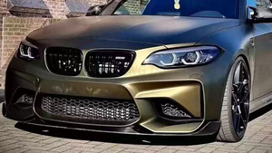 Labio de parachoques delantero de fibra de carbono seco para <span class=keywords><strong>BMW</strong></span> M2C/M2 F87 2014-2022 MP estilo difusor delantero - Product Image 3