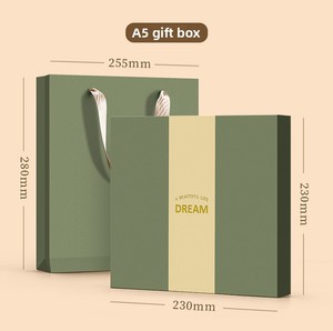 Cuaderno de cuero de alta calidad con logotipo personalizado y juego de regalo de Taza Termo de tapa dura para oficina de negocios Reunión Anual regalos corporativos - Product Image 6
