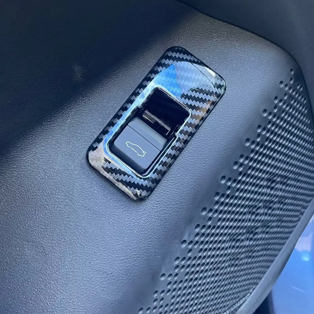 Auto Inside Heckklappen schalter Knopf abdeckung Abdeckung Karosserie-Kit Upgrade-Verkleidung für BYD-Dichtung Atto 4