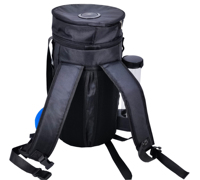 Distributeur d'Eau Portable à Dos Servant Boissons Chaudes et Froides pour 2 Seaux - Vendeur Ambulant Mobile