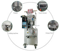 Machine de remplissage verticale automatique, 4 côtés, bâton de Tamarind de tomate, pâte de chocolat, Sauce, Sachet, Machine d'emballage