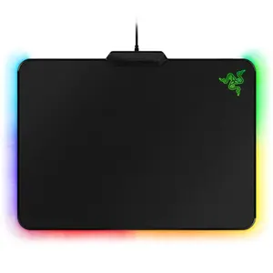razer mousepad oyun Suppliers-Orijinal Razer Firefly kumaş baskı Chroma örgü doku dokuma doku sert oyun Mouse Pad
