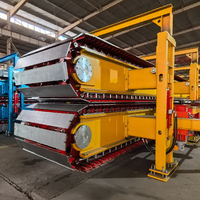 Machine industrielle de fabrication de panneaux sandwich en PU continu pour chambres froides