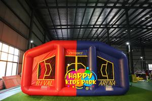 Tenda tempur tiup untuk olahraga luar ruangan, tenda hiburan tim permainan Arena permainan - Product Image 2