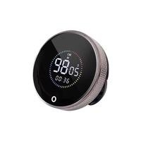 Compte à rebours magnétique minuterie avec grand affichage LED minuterie de cuisine électronique pour la cuisson travail étude chronomètre réveil
