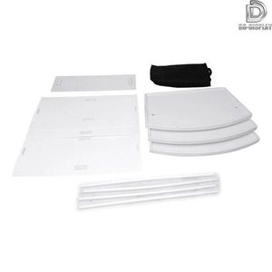 Offres Spéciales ABS EN PLASTIQUE pliant <span class=keywords><strong>publicité</strong></span> PP <span class=keywords><strong>table</strong></span> de promotion vente facile <span class=keywords><strong>table</strong></span> Support De Promotion - Product Image 5
