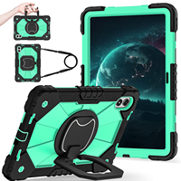 Étui antichoc pour enfants pour Redmi Pad 2 Pro 12.1 Poco Pad M1 12.1 2025 avec support rotatif à 360° et bandoulière réglable OEM ODM