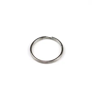 Wholesale 304 Stainless Steel DIY Key Ring Round Key Chain Split Key Ring