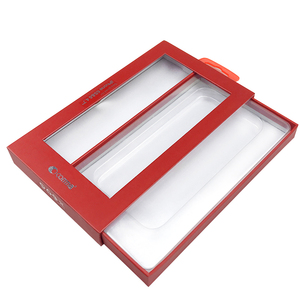 Tùy chỉnh cao cấp ngăn kéo hộp với cửa sổ điện thoại di động Trường hợp đóng gói hộp bìa cứng Hộp quà tặng bao bì cho trường hợp điện thoại - Product Image 3