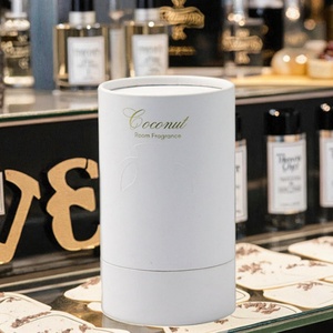Customized Design Eco-friendly Round Cardboard Tube Packaging Paper Cylinder <b>Container</b> for Home Room Fragrance Perfume Packing - Product Image 1