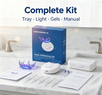 Kit de blanchiment dentaire premium, système complet de blanchiment oral, logo personnalisé directement de l'usine avec guide des tons pour les revendeurs mondiaux