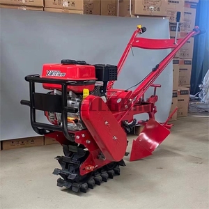 Mini-motoculteur rotatif à essence avec poignée réglable – Machine agricole professionnelle pour le labourage – En vente - Product Image 2