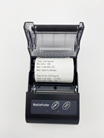 Printer Mini Portabel 58Mm Nirkabel Murah Printer Penerimaan Termal Bt
