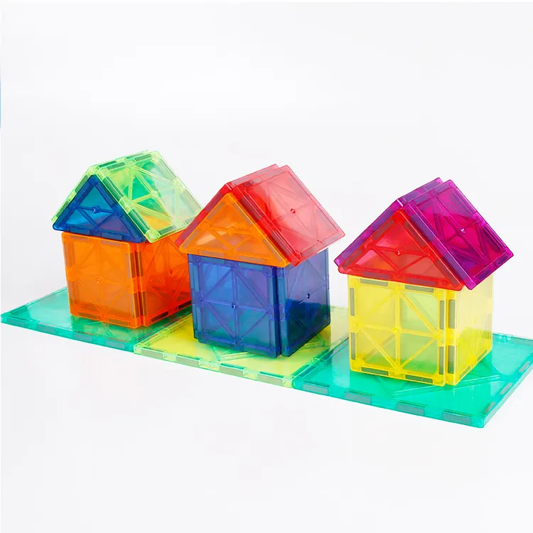 Магнитное здание игры образование магнитные игрушки 3D магнитные кубики Головоломки