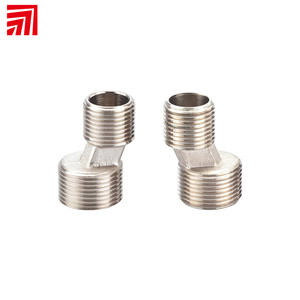 Aksesoris Sanitasi <span class=keywords><strong>K603</strong></span> Eccentric Reducing Brass Angle Fitting 3/4"*1/2" G Male Thread - Product Image 1