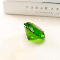 Grand diamant gemmes en acrylique, 30 pièces, 60mm, bijou pour Table de mariage