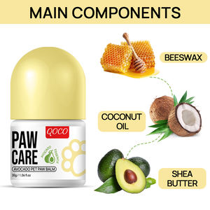 Crème hydratante pour pattes d'animaux à l'avocat, soin anti-dessèchement pour pattes de chat, crème de protection pour talons secs, pommade pour soins des pattes de chien - Product Image 3