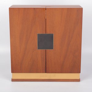American Style High-End Cedar Wood Handmade Cigar <b>Box</b> Luxury Desktop Humidor Lacquer Technique Custom Logo Display Case Travel - Product Image 4