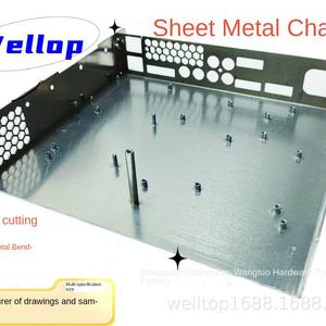 Chasis de Aleación de Aluminio del Fabricante Vito, Amplificador de Potencia de Audio, Fabricación de Chapa Metálica, Remaches Perforados, Base para Carcasa de Ordenador - Product Image 3