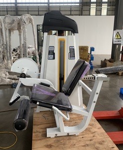 Máquina de <span class=keywords><strong>Curl</strong></span>/Extensión de Piernas Sentado, Entrenador de Muslos Delanteros y Traseros, Venta Directa de Fábrica - Product Image 5