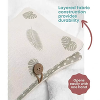 Portable bébé sac à couches voyage Nappy stockage organisateur pliable bébé soins pochette pour poussette ou pépinière utilisation