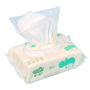 Lingettes humides biodégradables personnalisées, 50 pièces, lingettes pour bébés, mignonnes, vente en gros - Product Image 4