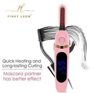 Pinky leem Vente en gros  Recourbe-cils rose portable mignon Rechargeable électrique chauffant - Product Image 2