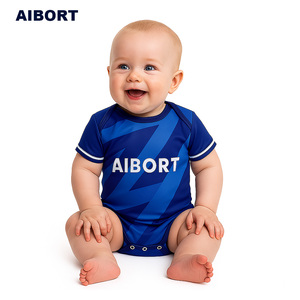 Uniformes <span class=keywords><strong>de</strong></span> Fútbol Personalizados para Bebés <span class=keywords><strong>de</strong></span> Aibort, con Tela Elástica Transpirable y un Aspecto Adorable, Ideales para Eventos Deportivos Familiares - Product Image 2