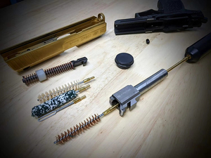 ชุดแปรงทำความสะอาดปืน9มม. 7ชิ้นพร้อมสเปรย์อุปกรณ์ทำความสะอาดสำหรับผลิตภัณฑ์ล่าสัตว์ - Product Image 5