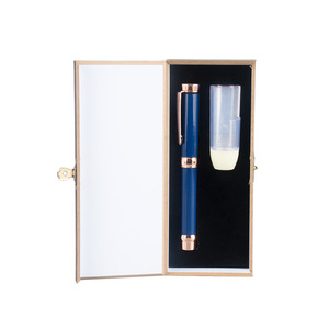 Microscope télescope 6X10 2 en 1, Portable pour enfants, jouet d'observation de la nature avec étui miroir bleu et doré - Product Image 1