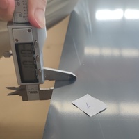 Feuille acrylique givrée noire non transparente, panneau PMMA mat et brillant des deux côtés pour gravure laser CNC